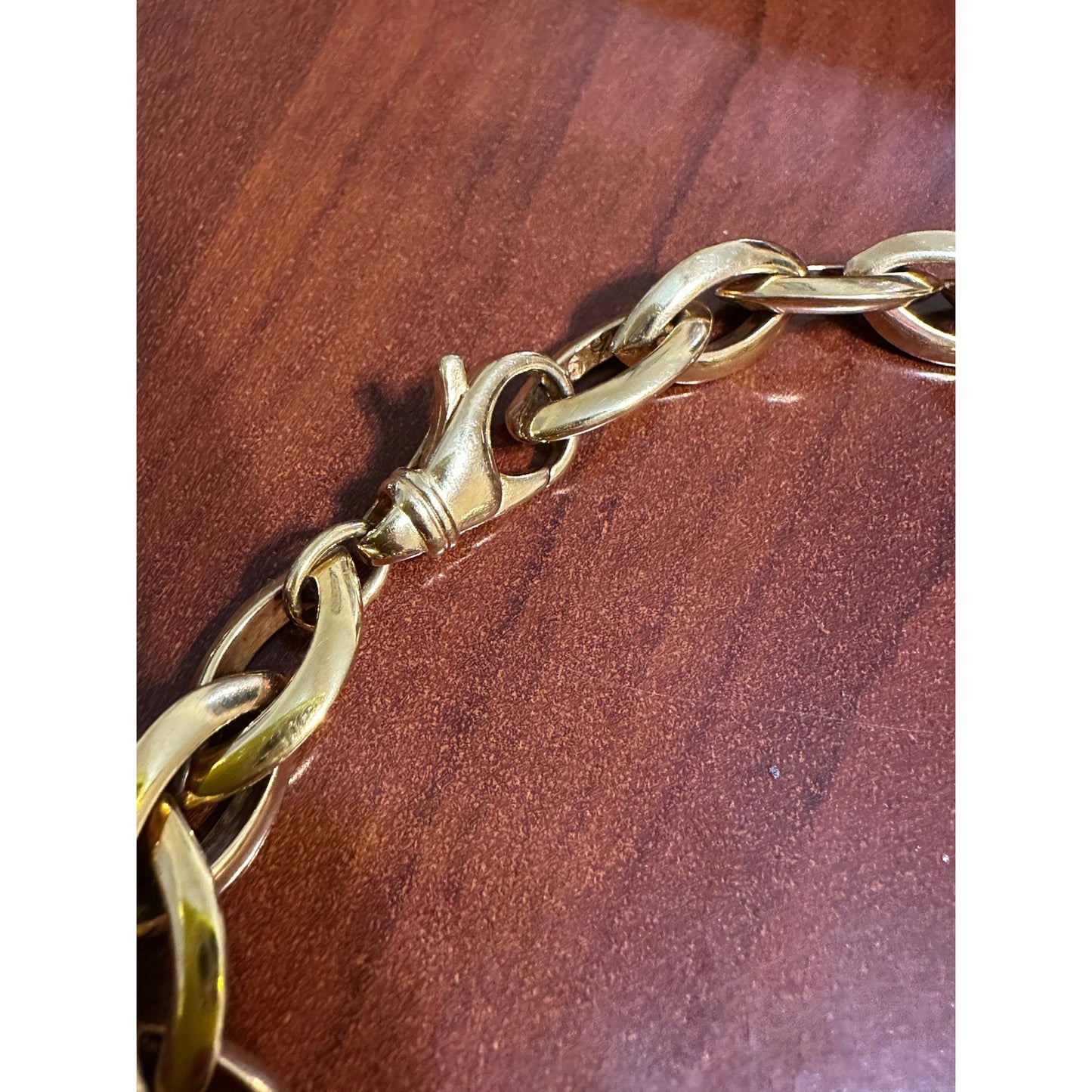 Michael Anthony Gold over Sterling 8” Oval Link Bracelet