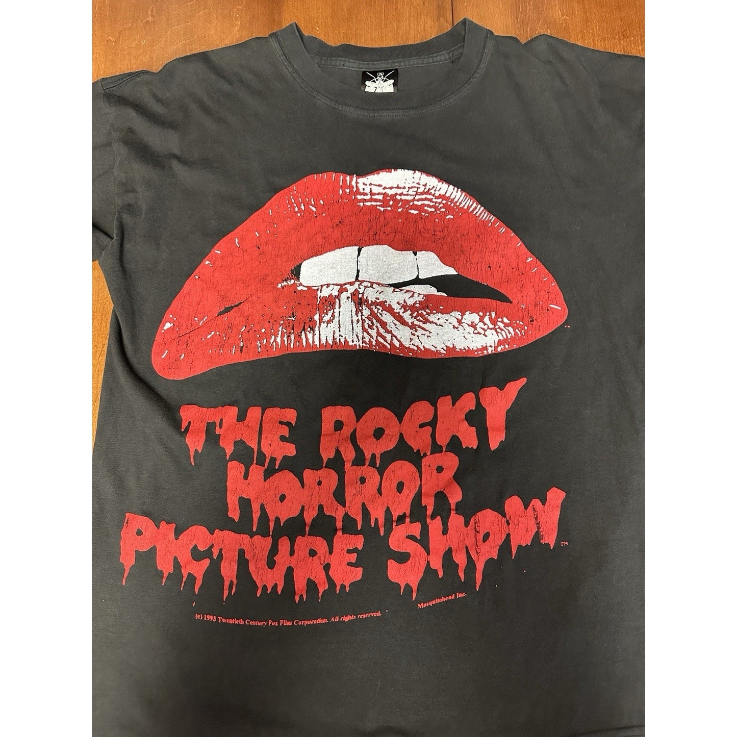 Vintage 1993 MosquitoHead The Rocky Horror Picture Show T Shirt XL Print On Back