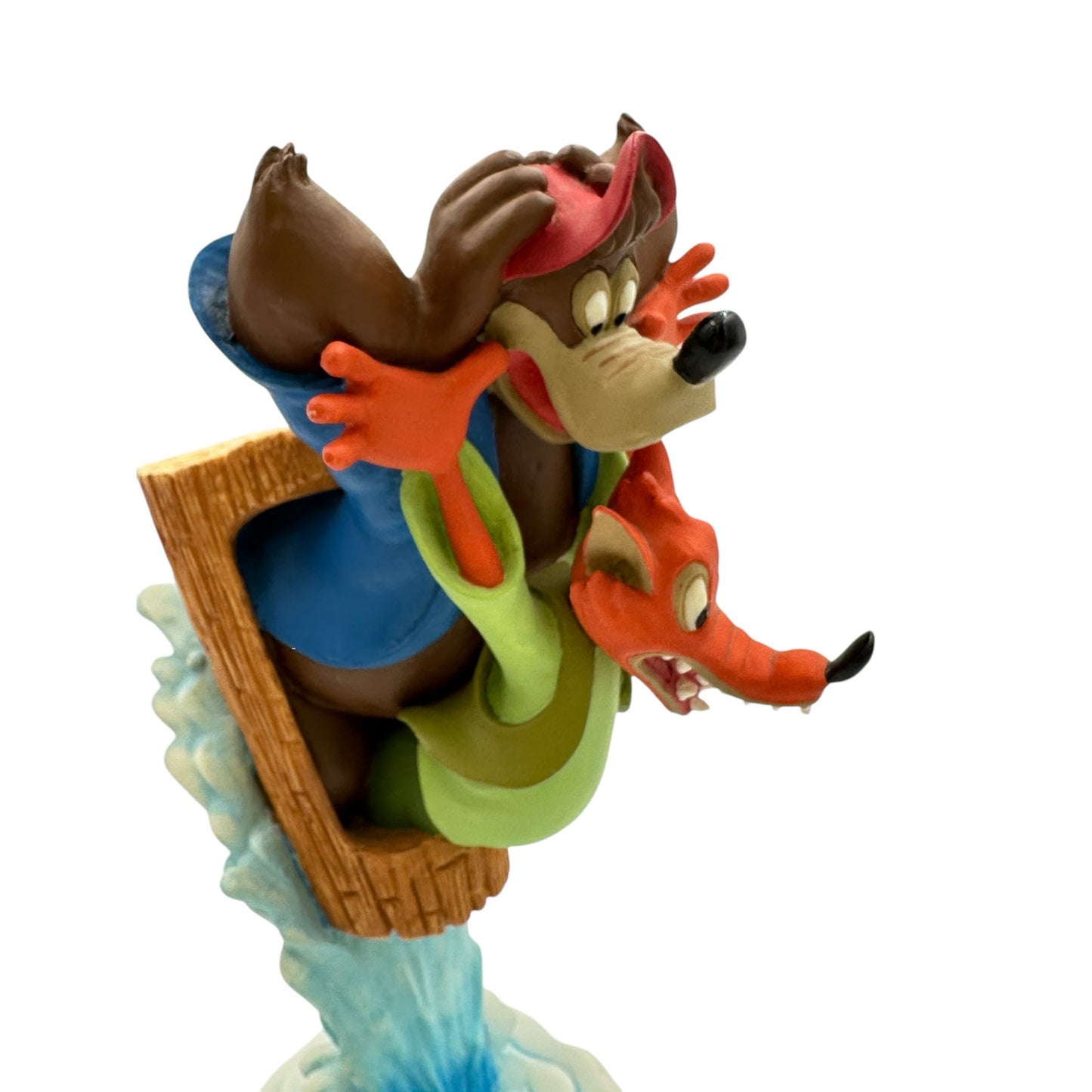 Vintage Disneyland Disney World Splash Mountain Statue Figure Br'er Fox Bear