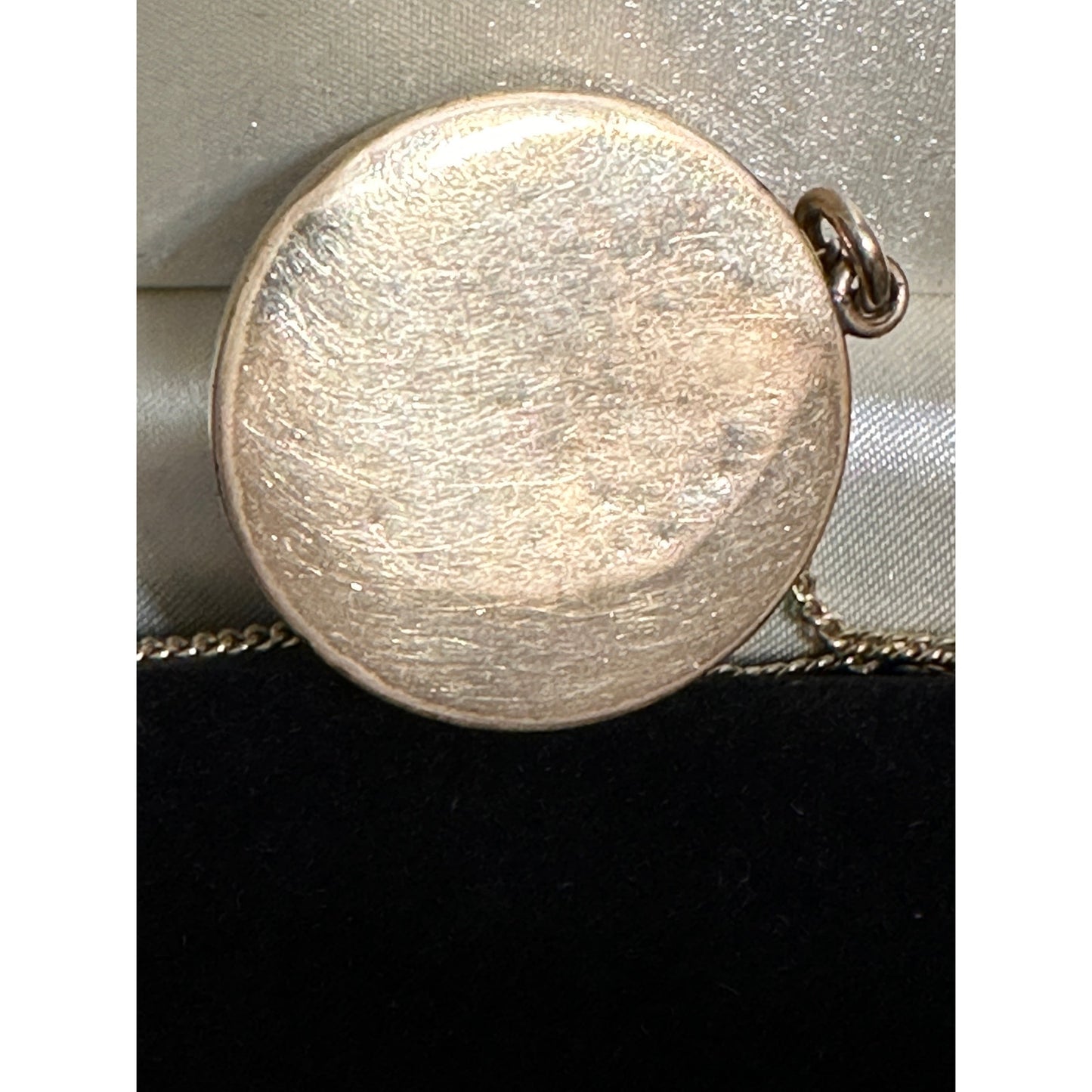 Antique Essex Crystal Dog Portrait Pendant Necklace – 14K Gold-Filled