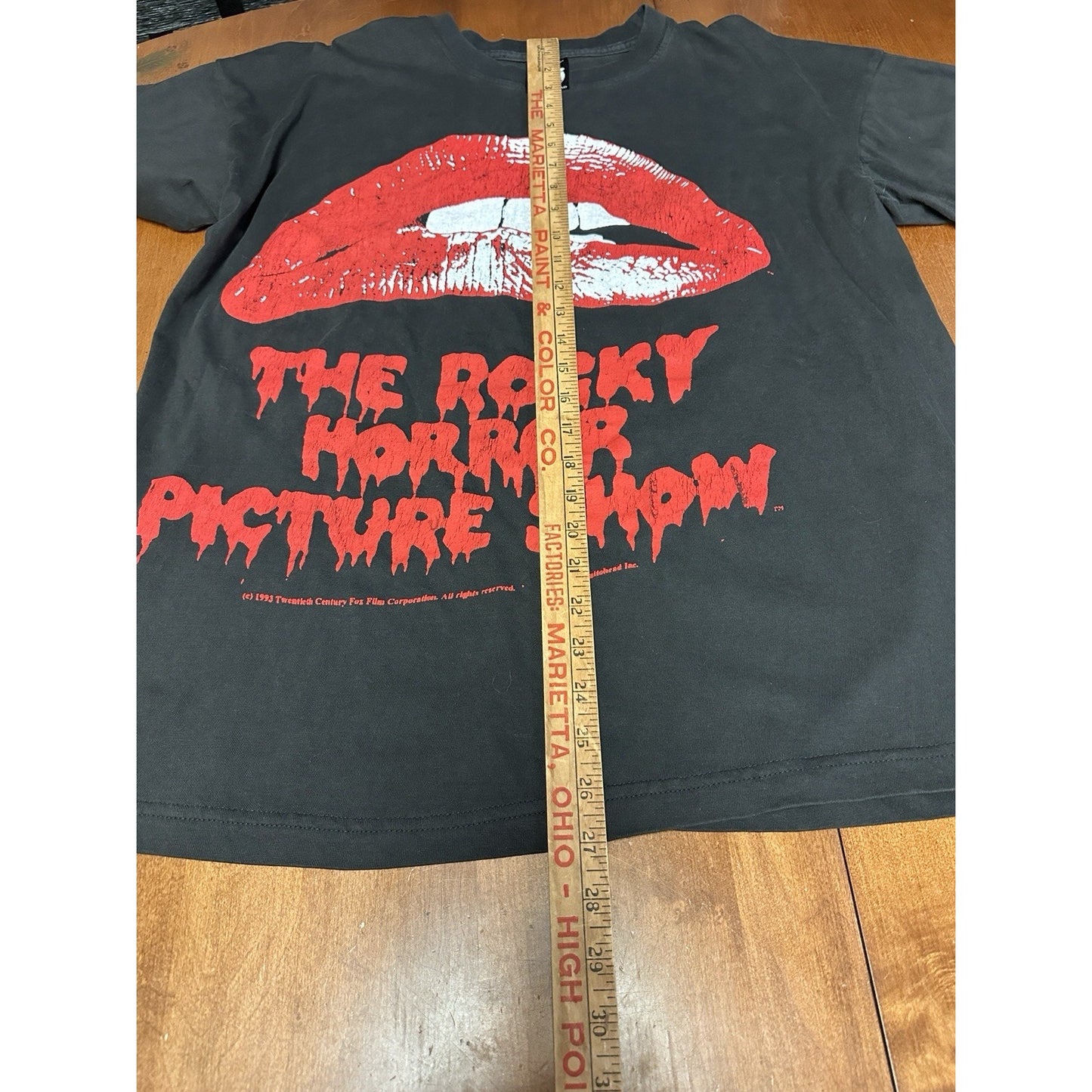 Vintage 1993 MosquitoHead The Rocky Horror Picture Show T Shirt XL Print On Back