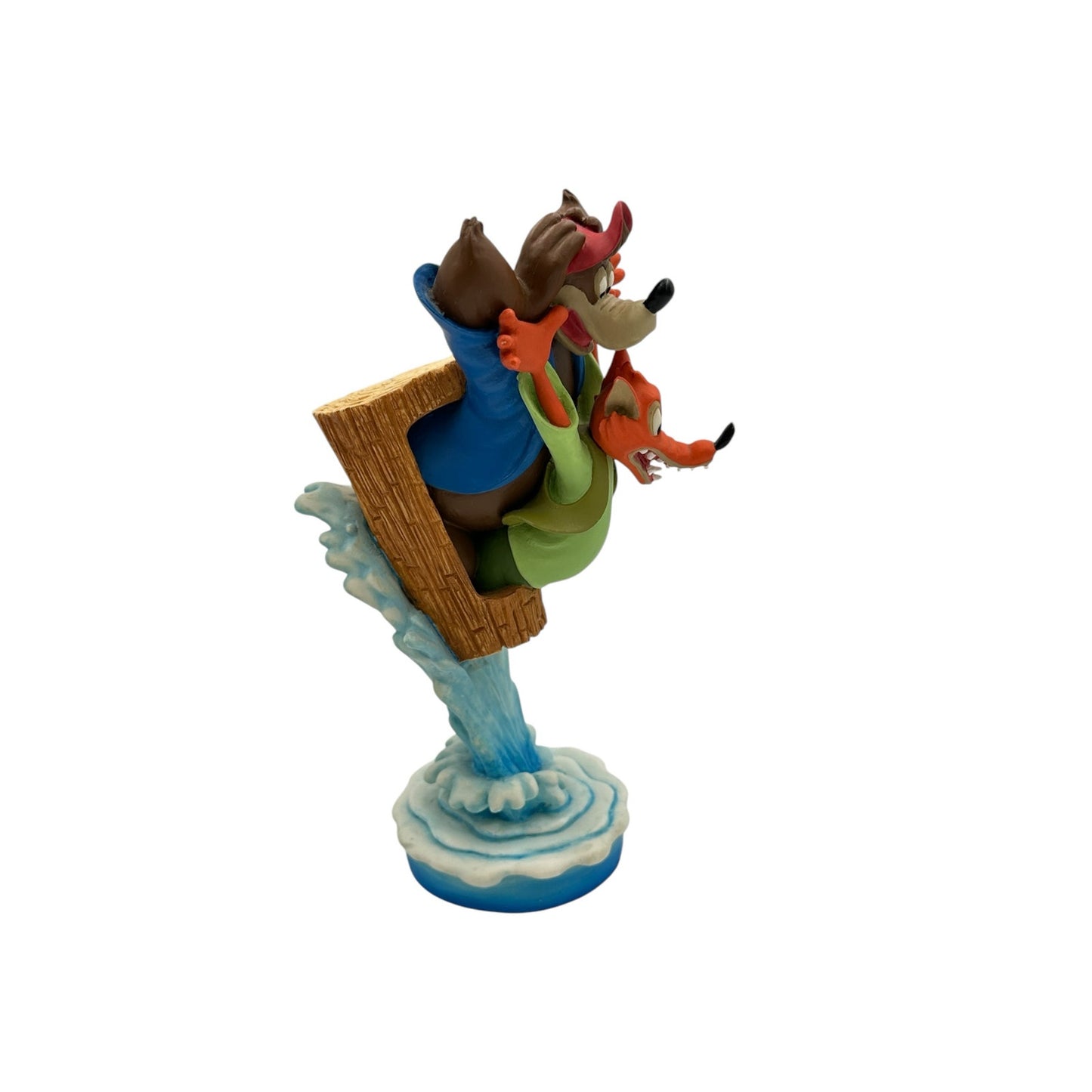 Vintage Disneyland Disney World Splash Mountain Statue Figure Br'er Fox Bear