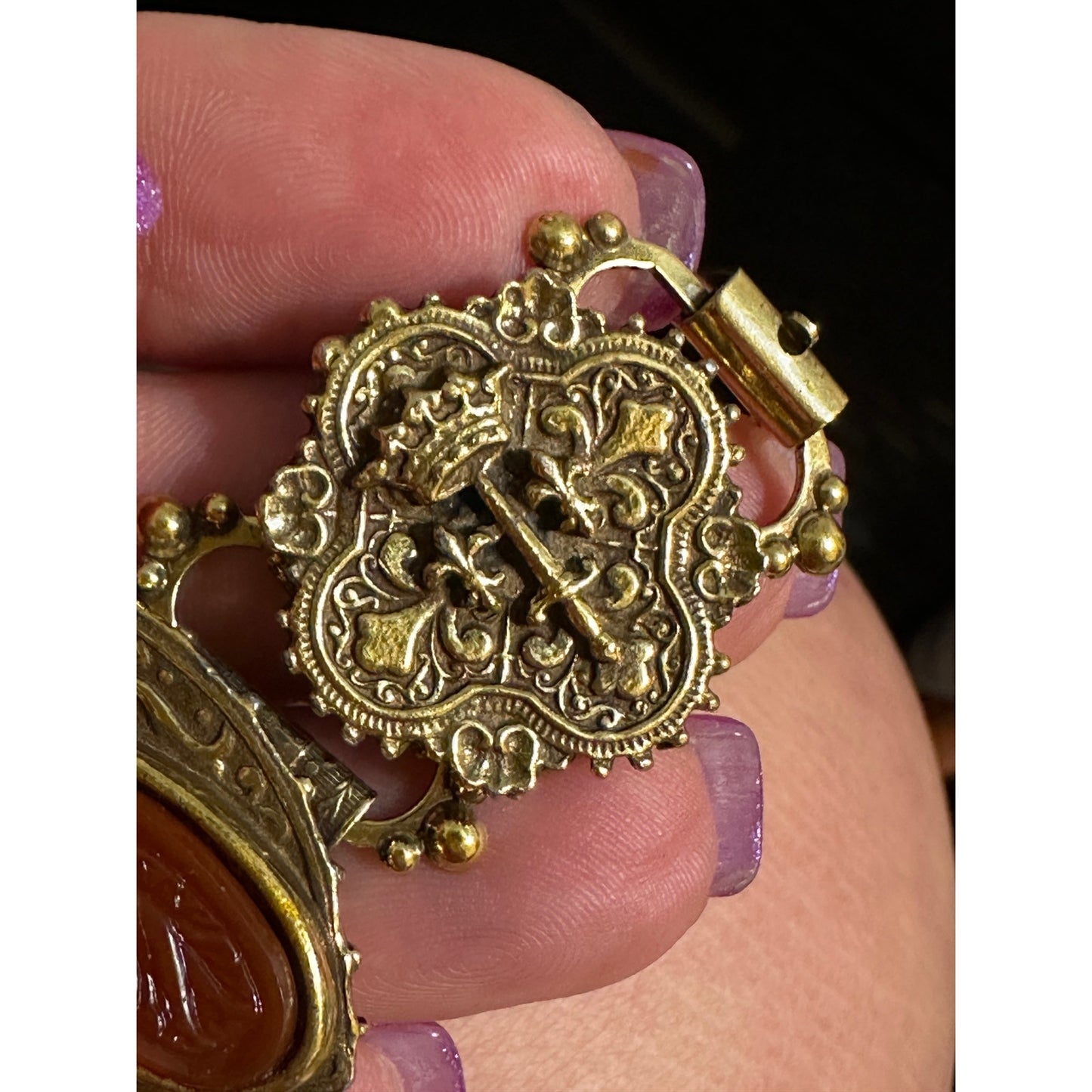 Stunning Vintage 1940s Reinad Panel Bracelet – Signed & Collectible