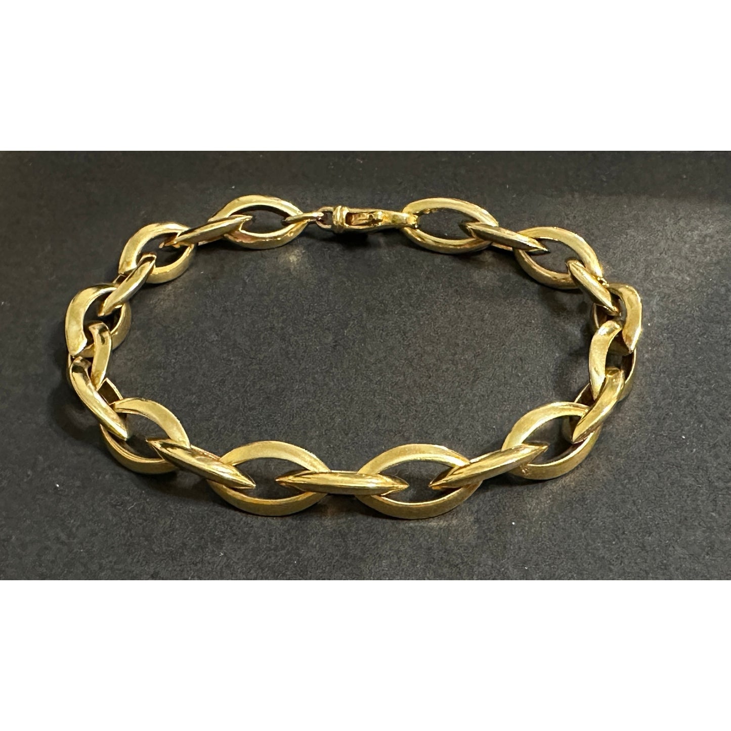 Michael Anthony Gold over Sterling 8” Oval Link Bracelet